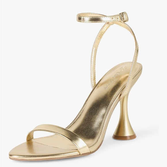 New in box The Drop Women's Lina Trend Heel Sanda - Picture 1 of 3